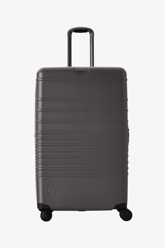 The Large Check-In Roller in Charcoal